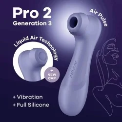 Satisfyer - Tecnologia De Ar Líquido Pro 2 Gerao 3 Lilás
