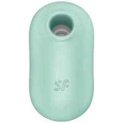 Satisfyer - Pro To Go 2 Estimulador E Vibrador De Pulso De Ar Duplo Verde