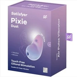 Satisfyer - Estimulador Pixie Dust Lilás Air Pulse