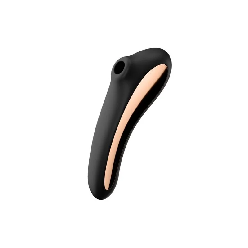 Satisfyer - Vibrador De Pulso De Ar Dual Kiss Preto