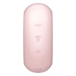 Satisfyer - Pro To Go 3 Estimulador E Vibrador De Pulso De Ar Duplo Rosa