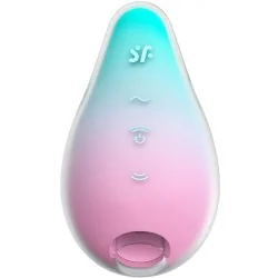Satisfyer - Mermaid Vibes Estimulador E Vibrador Menta E Rosa