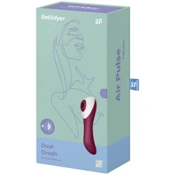Satisfyer - Vibrador De Pulso De Ar Dual Crush
