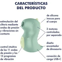 Satisfyer - Din-Oooh Vibrator & Air Pulse Estimulador