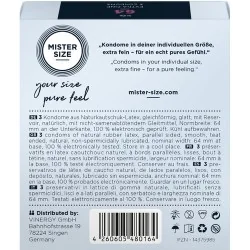 Mister Size - Preservativos Tamanho XXL 64 MM (3 Unidades)