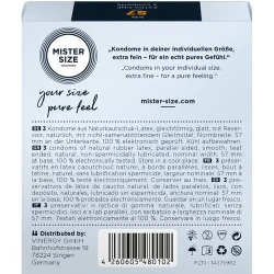 Mister Size - Preservativo Tamanho L 57 MM (3 Unidades)