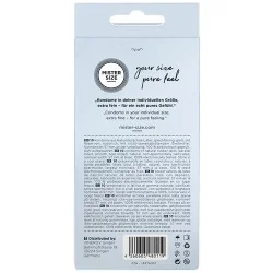 Mister Size - Preservativo Tamanho L 57 MM (10 Unidades)