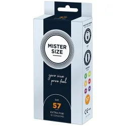 Mister Size - Preservativo Tamanho L 57 MM (10 Unidades)
