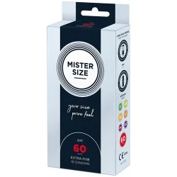 Mister Size - Preservativos Tamanho XL 60 MM (10 Unidades)