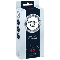 Mister Size - Preservativos Tamanho XL 60 MM (10 Unidades)