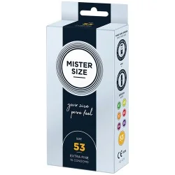 Mister Size - Preservativos Tamanho M 53 MM (10 Unidades)