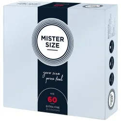 Mister Size - Preservativos Tamanho XL 60 MM (36 Unidades)