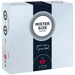 Mister Size - Preservativos Tamanho XL 60 MM (36 Unidades)