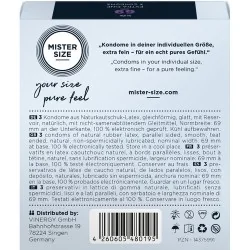 Mister Size - Preservativos Tamanho XXXL 69 MM (3 Unidades)