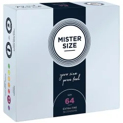 Mister Size - Preservativos Tamanho XXL 64 MM (36 Unidades)