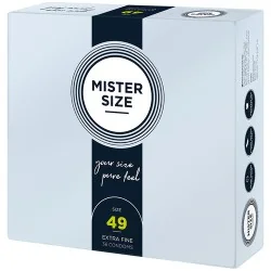 Mister Size - Preservativos Tamanho S 49 MM (36 Unidades)