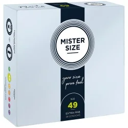 Mister Size - Preservativos Tamanho S 49 MM (36 Unidades)