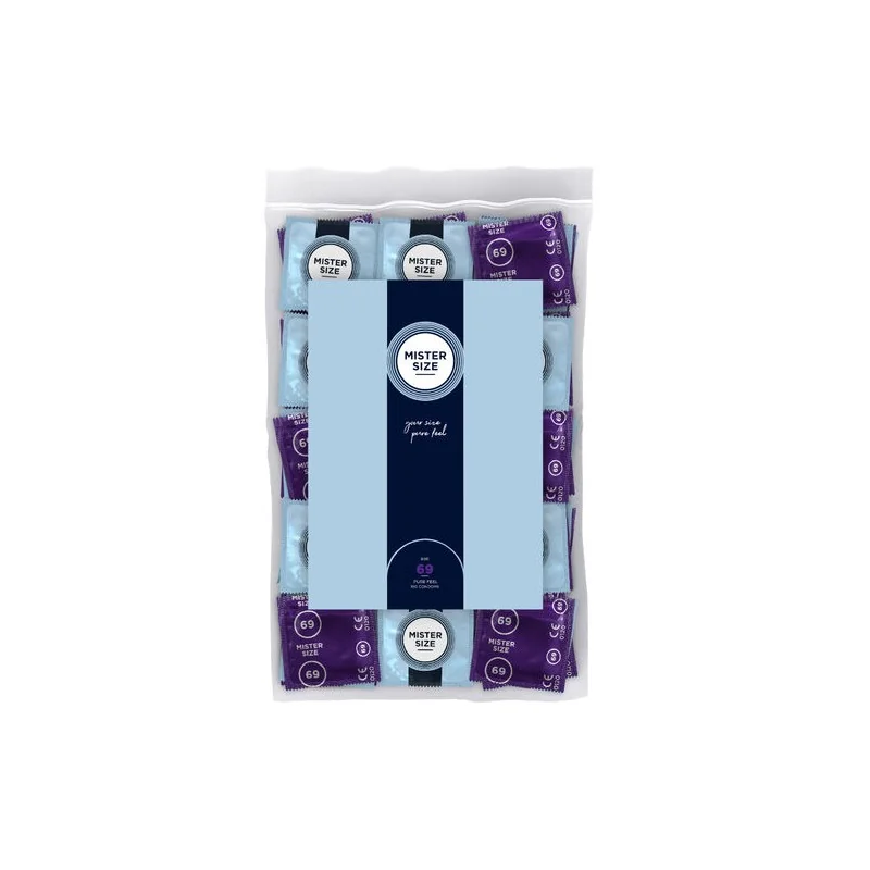 Mister Size - Preservativos Tamanho XXXL 69 MM (100 Unidades)