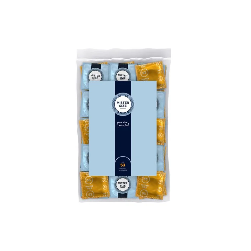 Mister Size - Preservativo Tamanho M 53 MM (100 Unidades)