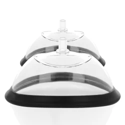 Intense - Bomba Vaginal Manual Com Dois Copos Intercambiáveis