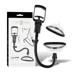 Intense - Bomba Vaginal Manual Com Dois Copos Intercambiáveis