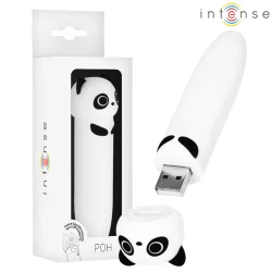 Intense - Poh Panda Vibrating Bullet USB Recarregável 10 x 2,2 Cm