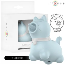 Intense - Estimulador Duchess Com Língua Giratória 360º Azul