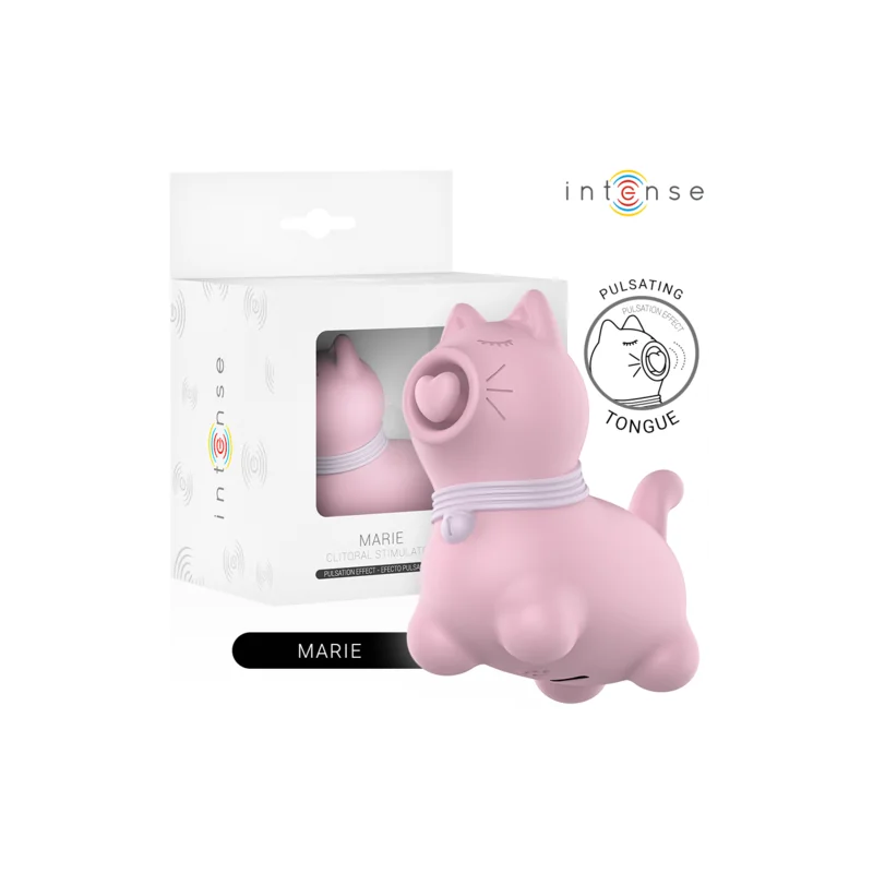Intense - Marie Pink Efeito De Pulsação Estimulador De Língua