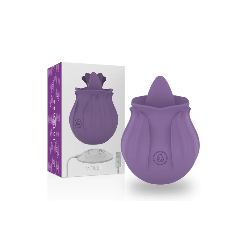 Intense - Violeta Clitóris Estimulador 10 Vibrações Lilás