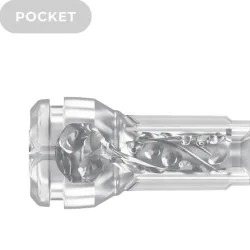 kiiroo - Feel Pocket Stroker Crystal Por kiiroo Transparente