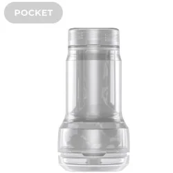 kiiroo - Feel Pocket Stroker Crystal Por kiiroo Transparente