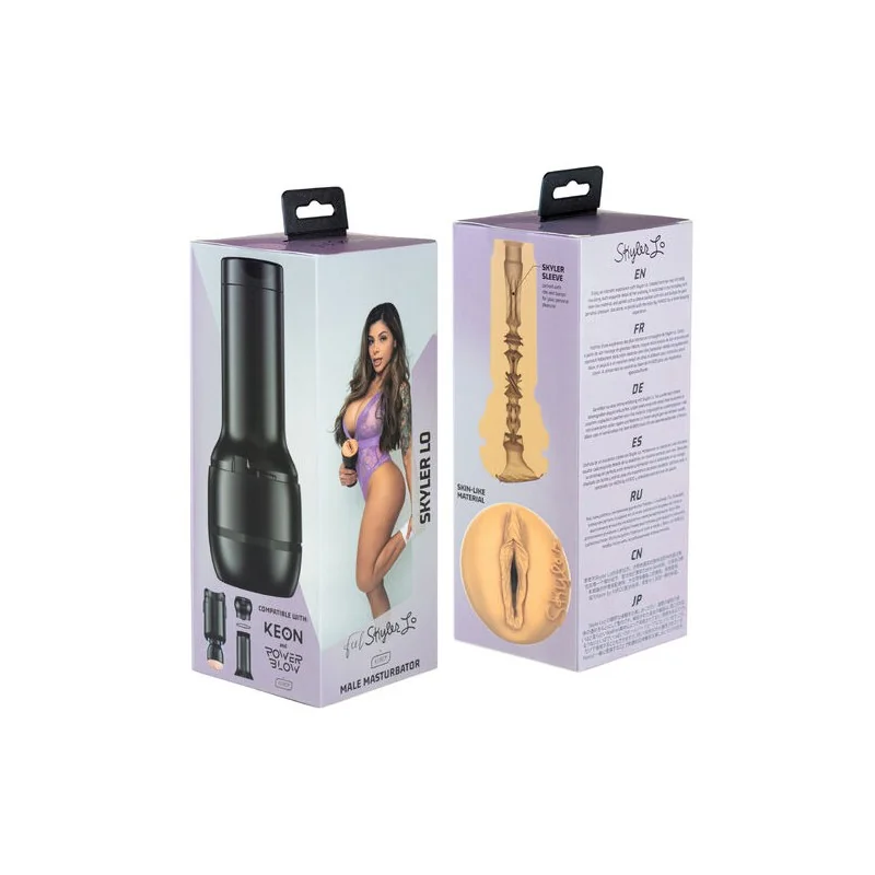 Kiiroo - Feel Skyler Lo Stars Collection Strokers Powerblow Compatível