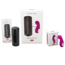 Kiiroo - Conjunto Casais Titan E Cliona Lilás