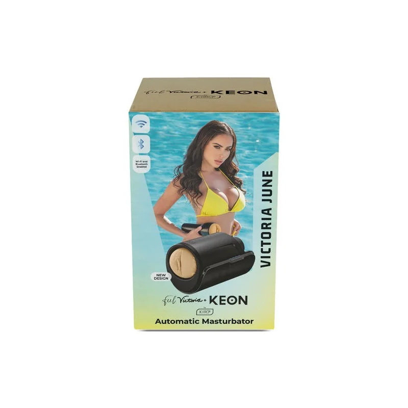 Kiiroo - Keon Wifi Combo Victoria June Masturbador Automático + Feel Stroker
