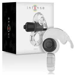 Intense - Anel Vibrador Transparente Fry
