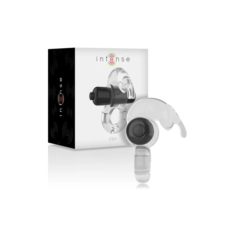 Intense - Anel Vibrador Transparente Fry