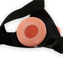 Intense - Arnês Oco Com Dildo 18 X 3,5 Cm