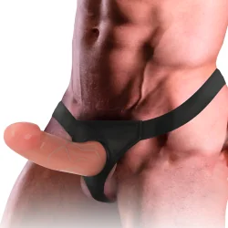 Intense - Arnês Oco Com Dildo 16 X 3 Cm