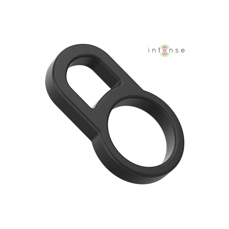Intense - Bobby Duplo Anel De Silicone Para Pênis Preto