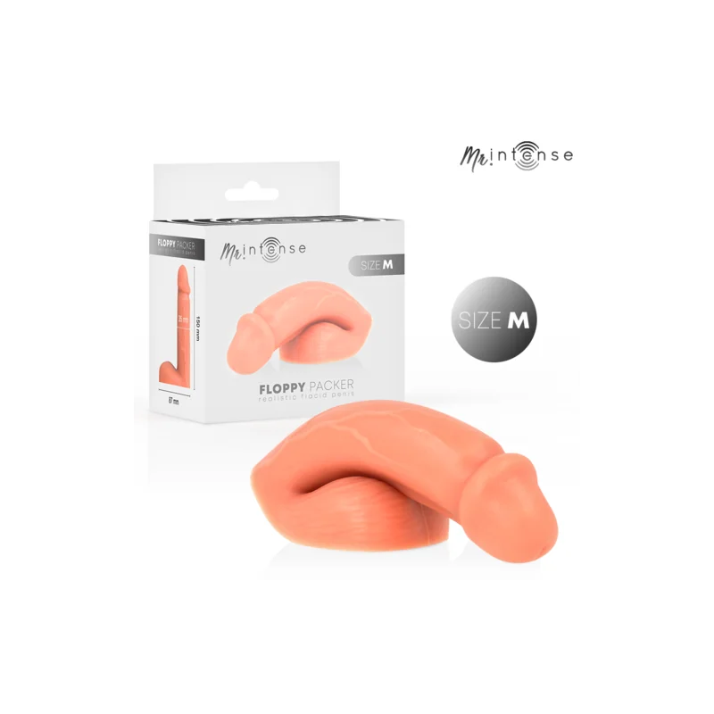 Mr Intense - Pênis Flexível Tamanho M Realista