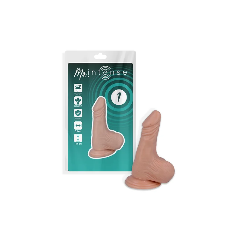 Mr Intense - 1 Realistic Penis 14.6 CM -O- 3.5 CM