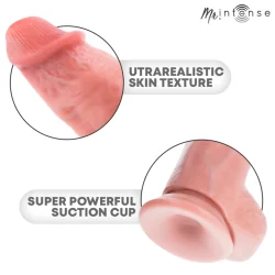 Mr Intense - Dildo De Silicone Extragrande Spencer Com Pênis Grande 25,5 CM -Ø- 6,2 CM
