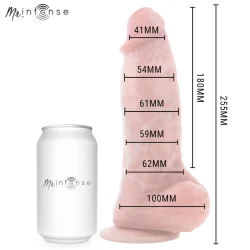 Mr Intense - Dildo De Silicone Extragrande Spencer Com Pênis Grande 25,5 CM -Ø- 6,2 CM