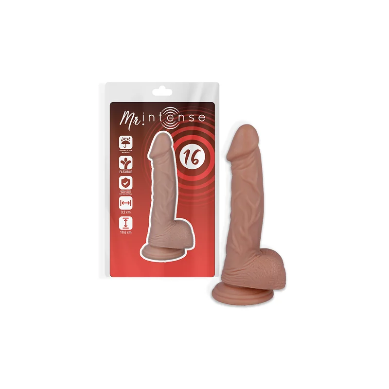 Mr Intense - 16 Realistic Penis 19.6 CM -O- 3.2 CM