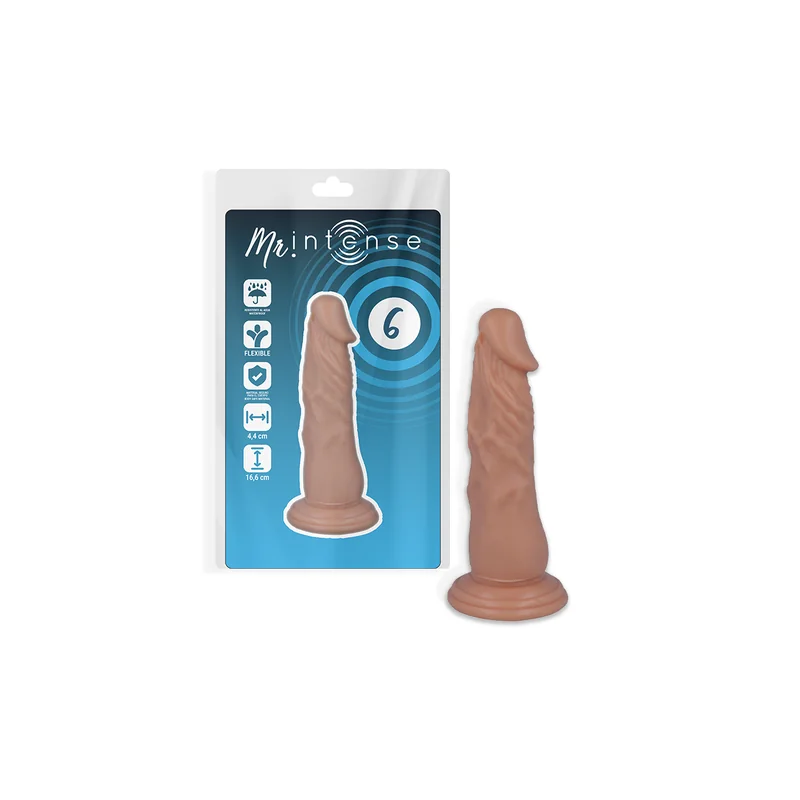 Mr Intense - 6 Realistic Penis 16.6 CM -O- 4.4 CM