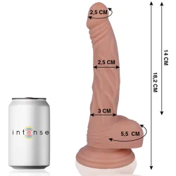 Mr Intense - 12 Realistic Penis 18.2 CM -O- 2.5 CM