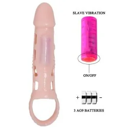 Pretty love - Capa Extensor De Pénis Harrison Com Vibrao E Ala 13.5 CM