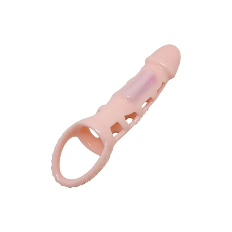 Pretty love - Capa Extensor De Pénis Harrison Com Vibrao E Ala 13.5 CM