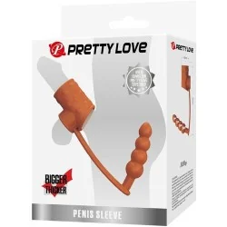 pretty Love - Manga Para Penis Com Plug Anal Natural