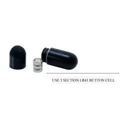 Pretty Love - Thimble Anel Vibrador Preto